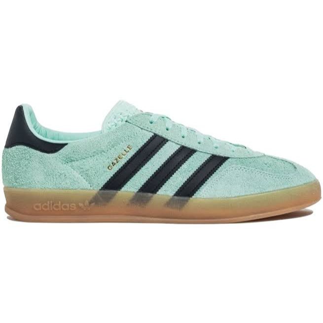 Adidas Gazelle Indoor Clear Mint Black Gum Lovesick Kicks Adidas Gazelle Indoor Clear Mint Black Gum Lovesick Kicks
