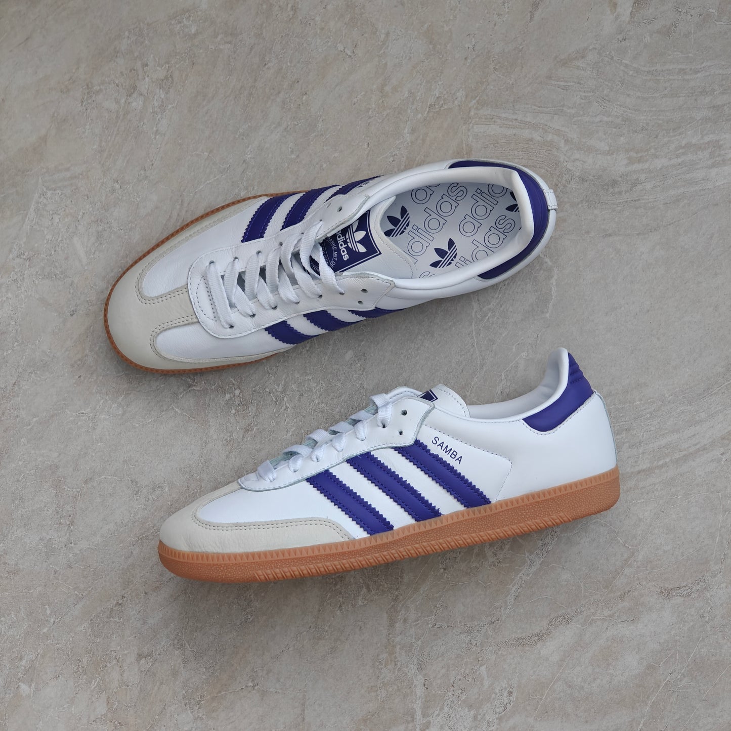 Adidas Samba OG White Energy Ink Gum