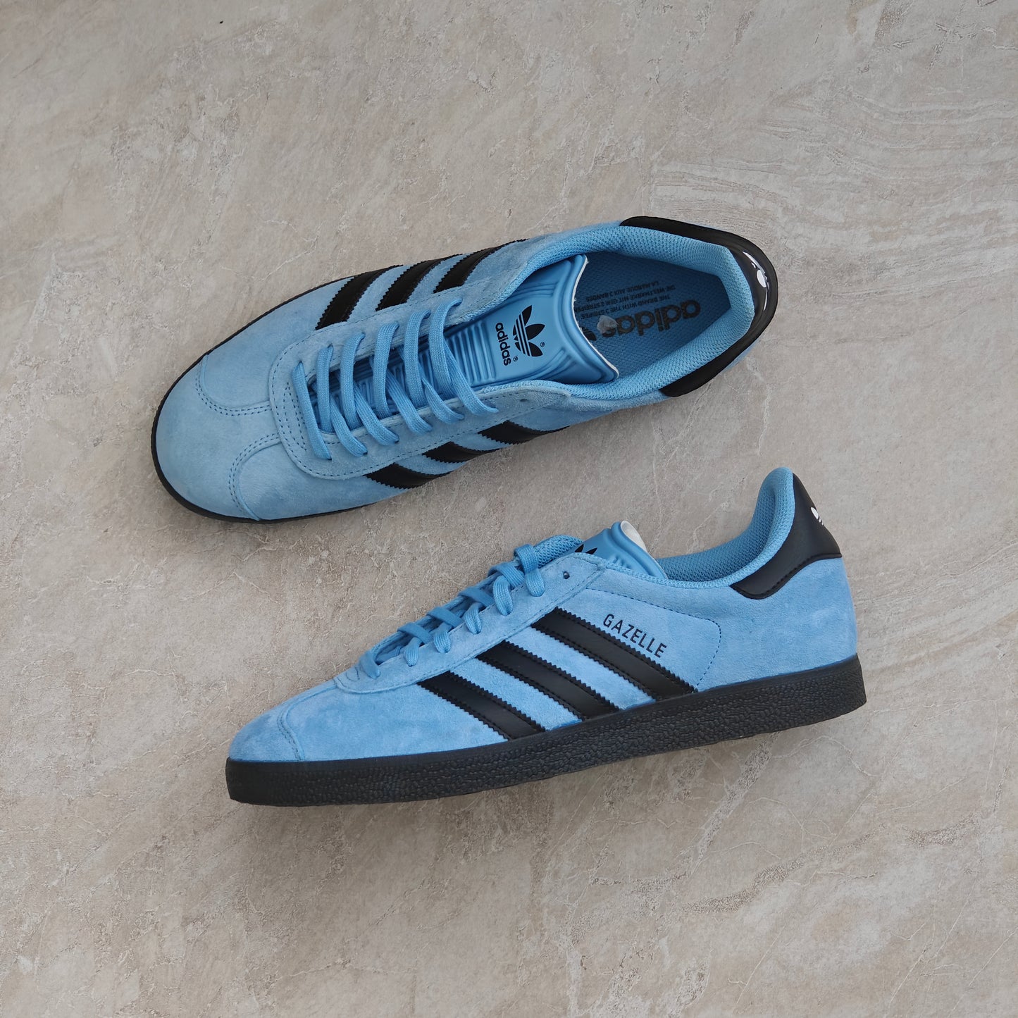 Adidas Gazelle Light Blue Core Black