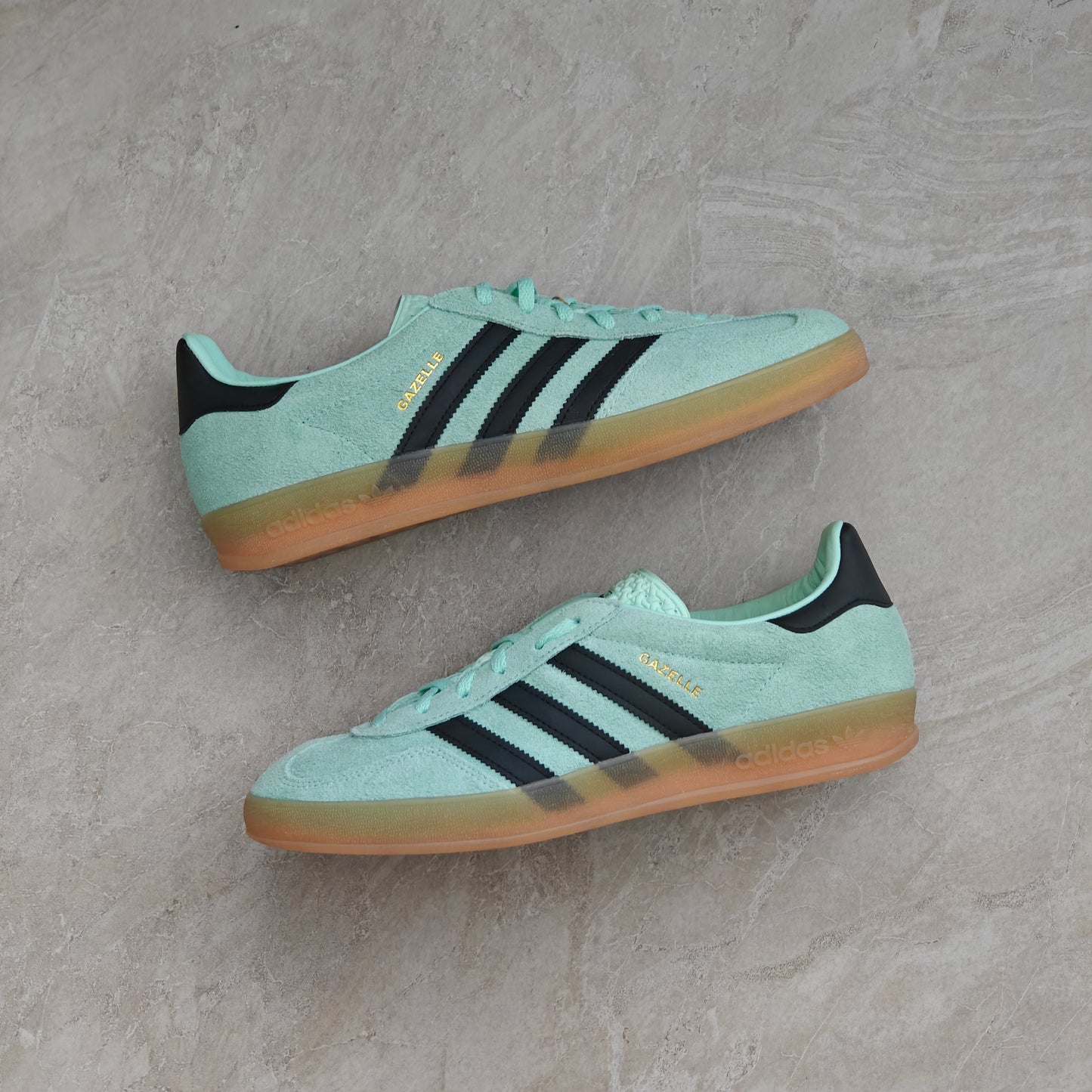 Adidas Gazelle Indoor Clear Mint Black Gum