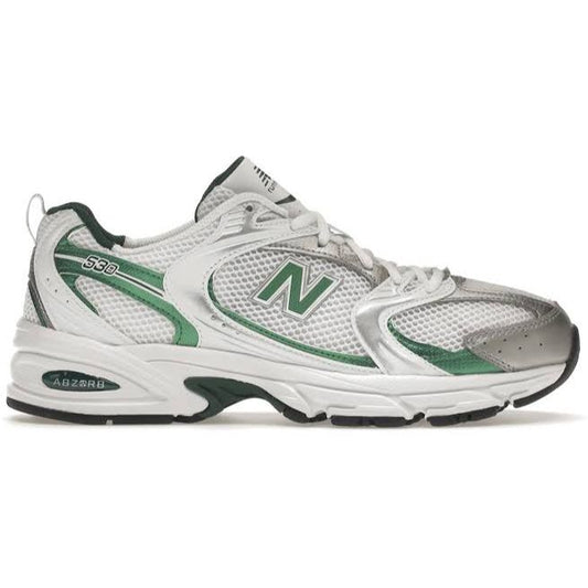 New Balance 530 White Nightwatch Green