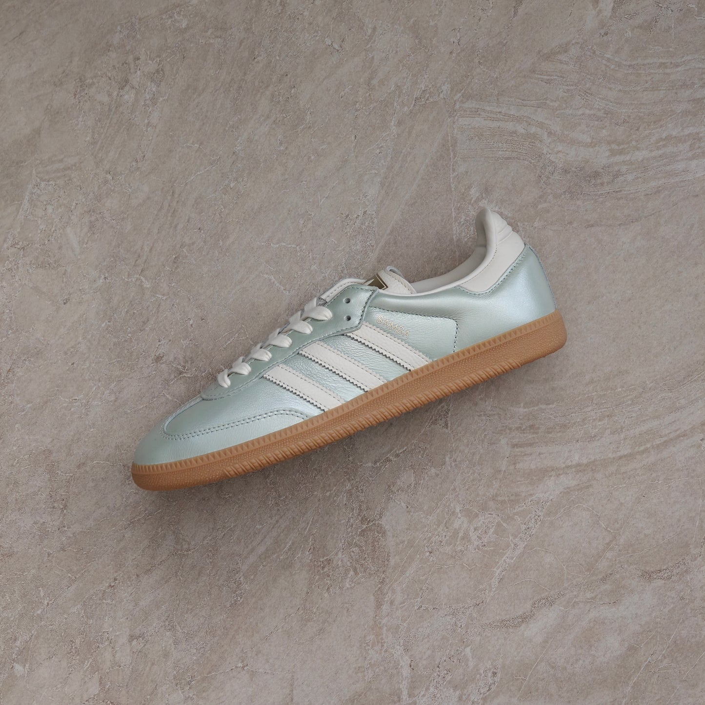 Adidas Samba OG Linen Green Metallic