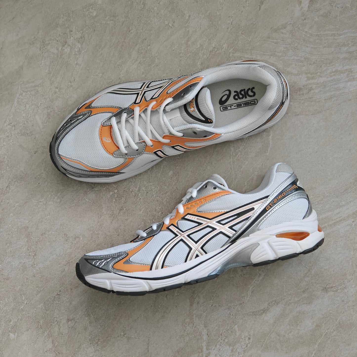 Asics GT-2160 White Orange Lily